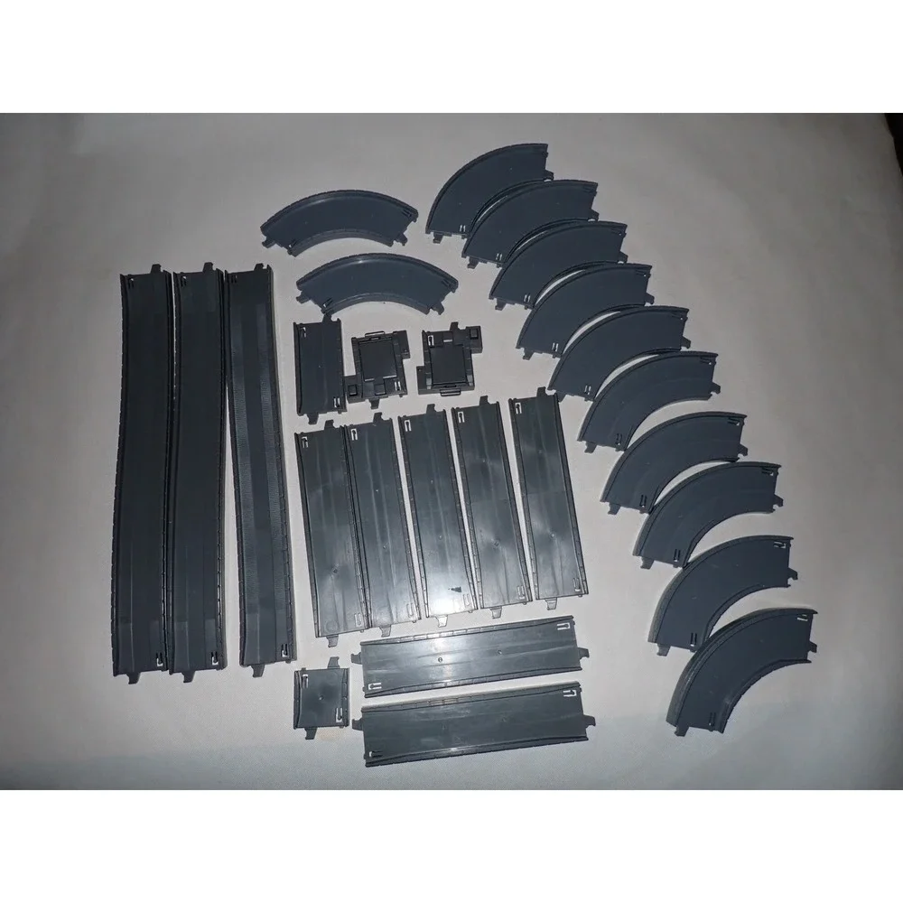 Thomas Trackmaster TOMY Gray Road Track Lot Of 26 Rail Plarail 1993-2004
